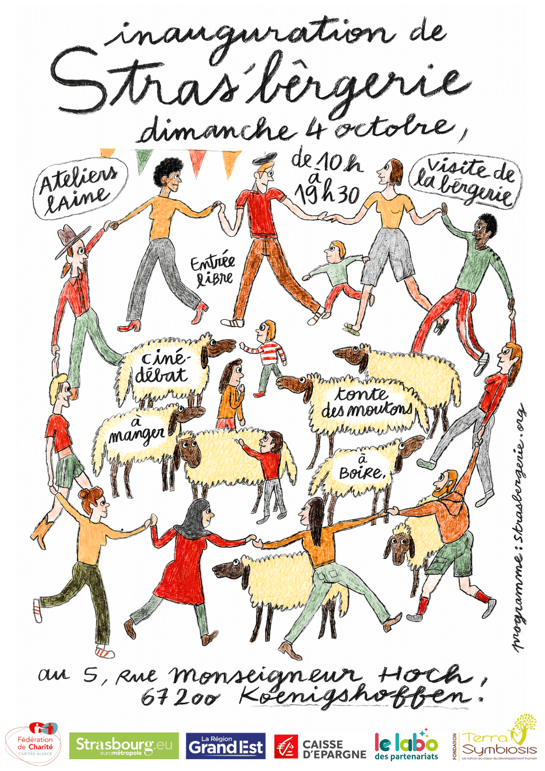 Inauguration de Stras'bêrgerie dimanche 4 octobre
